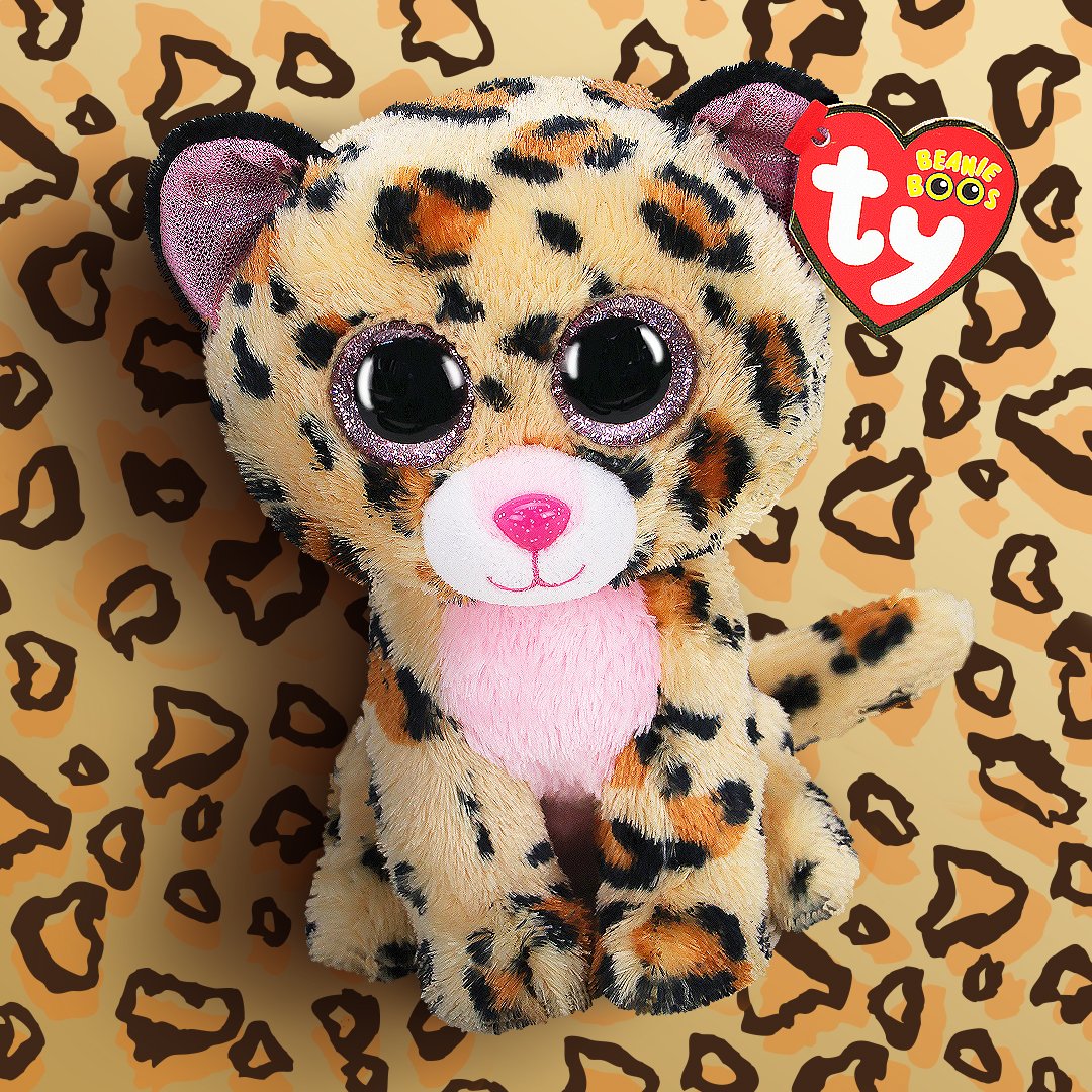 Ty on X: Everyone, say hello to Livvie! Our newest leopard Beanie Boo! ​  ​Check out Livvie's poem and add her to collection!    / X