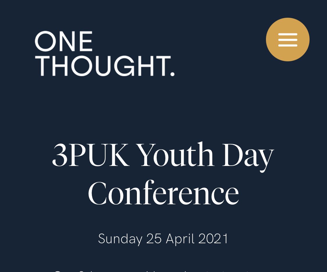 Just a few days away <a href="/3pconference/">3P Conference</a> youth empowerment day <a href="/lilaturner_lila/">Lila</a> onethought.com/youth