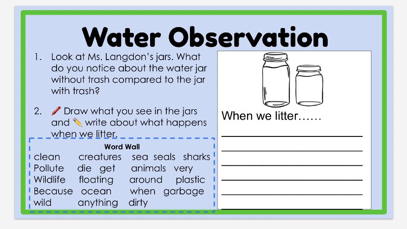 MrsLangdonHCDSB's tweet photo. Continuing with our #WaterInquiry for #EarthDay we discussed what happens to our water when we pollute it. We loved reading about Nokomis in “We Are Water Protectors” @CaroleLindstrom & making connections to “The Water Walker” @miskoanungokwe @StBeneHCDSB https://t.co/g8PujHusqX
