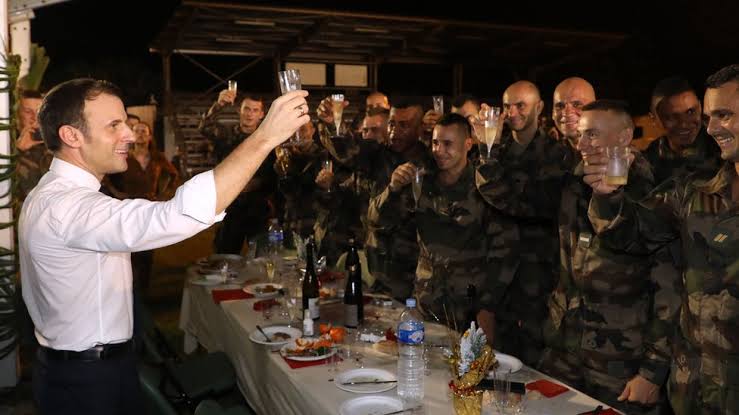Add Total oil fields in Mali to the mix. The French have a military base in Chad. when Macron visited his troops he brought enough champagne for 1,300 French troops. They had a blast partying all night. These are the poorest nations in earth where 80% live below poverty.