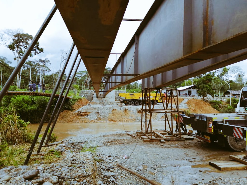 Rafael_Antuni's tweet photo. 🟡🟢 TAISHA|| AVANZA CON ÉXITO LOS TRABAJOS DE CONSTRUCCIÓN DEL PUENTE SOBRE EL RÍO PANKI PASO A LA LIBERTAD
https://t.co/INspZubb4H 

#JuntosVamosALograrlo 
#RafaelAntuniPrefecto 
#TaliaCabreraViceprefecta https://t.co/yzkLnUCUvE