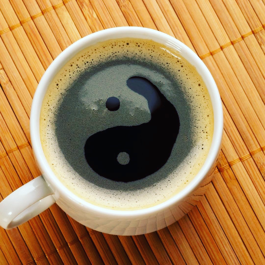 Balance is key and so is a good cup of coffee. 💚