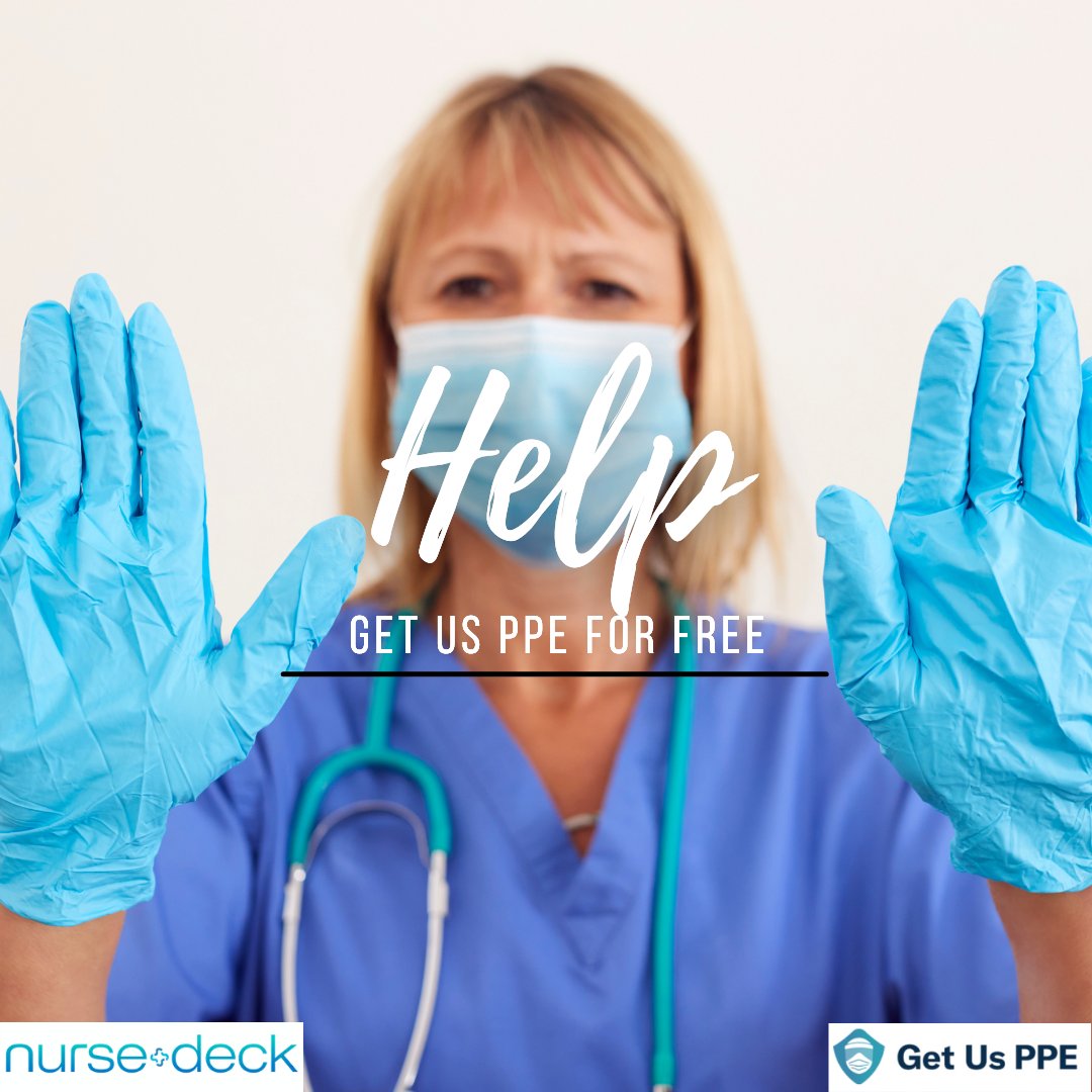 TheNurseDeck's tweet photo. Would you help a friend in need? Right now nurses in 44 states are experiencing #PPE shortages. NurseDeck is donating to #GetUsPPE with every medical professional sign up.
Help a nurse in need. Sign up at https://t.co/0zPaXwKKxE https://t.co/yiYyw0P6ZD