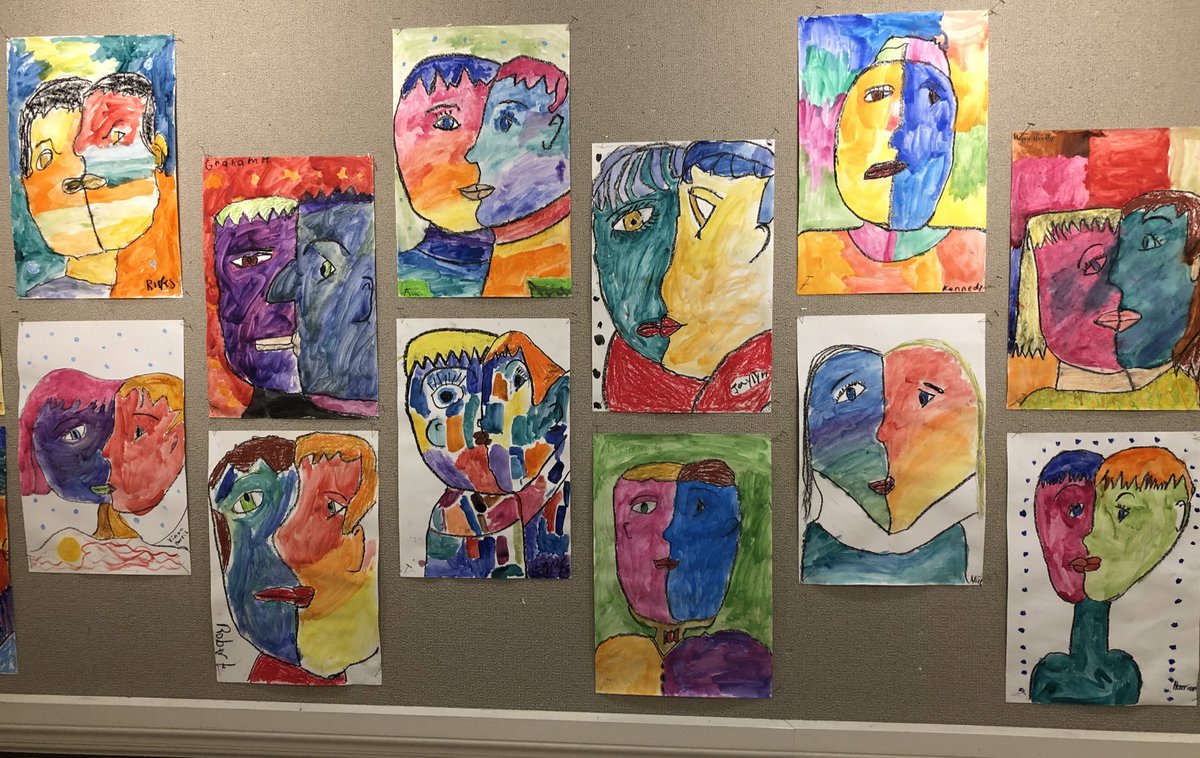 Picasso <a href="/OakHillSchoolTN/">Oak Hill School</a>! Kudos to our young artists!