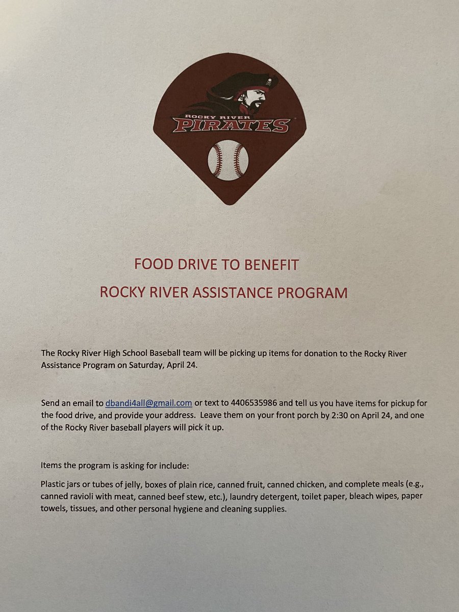 Rocky River Baseball Alumni and Fans tweet media