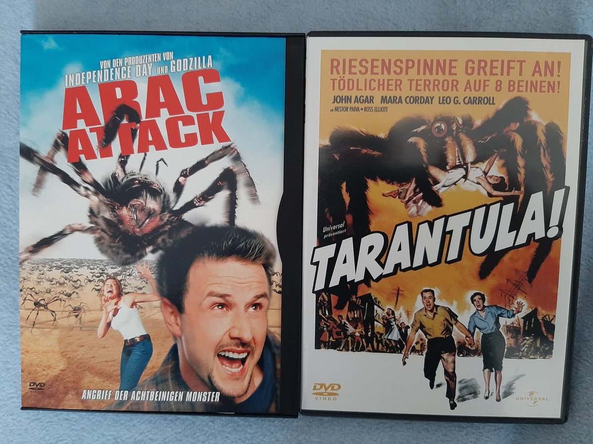 DrFusel's tweet photo. #Spinnen die denn? #Spinnenfilme: #AracAttack und der große #JackArnold #Klassiker #Tarantula. https://t.co/GEgwXgEESv