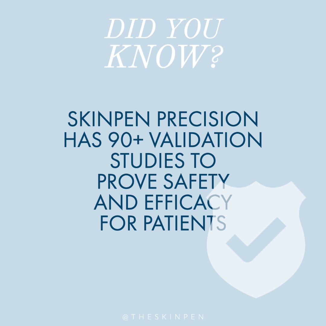 SynergyComplete's tweet image. SkinPen's micro-needling device is a safe and effective way to repair your facial skin without discomfort. Visit synergycompletehealth.com to learn more.