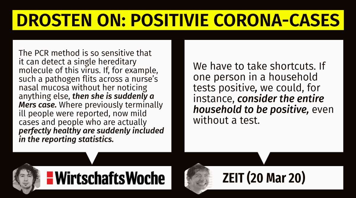 14/: In this time, not only the reporting made a 180°-turn, but also statements of the scientists (mostly virologists), got a platform at that time in the media, no longer corresponded to the statements they made earlier.