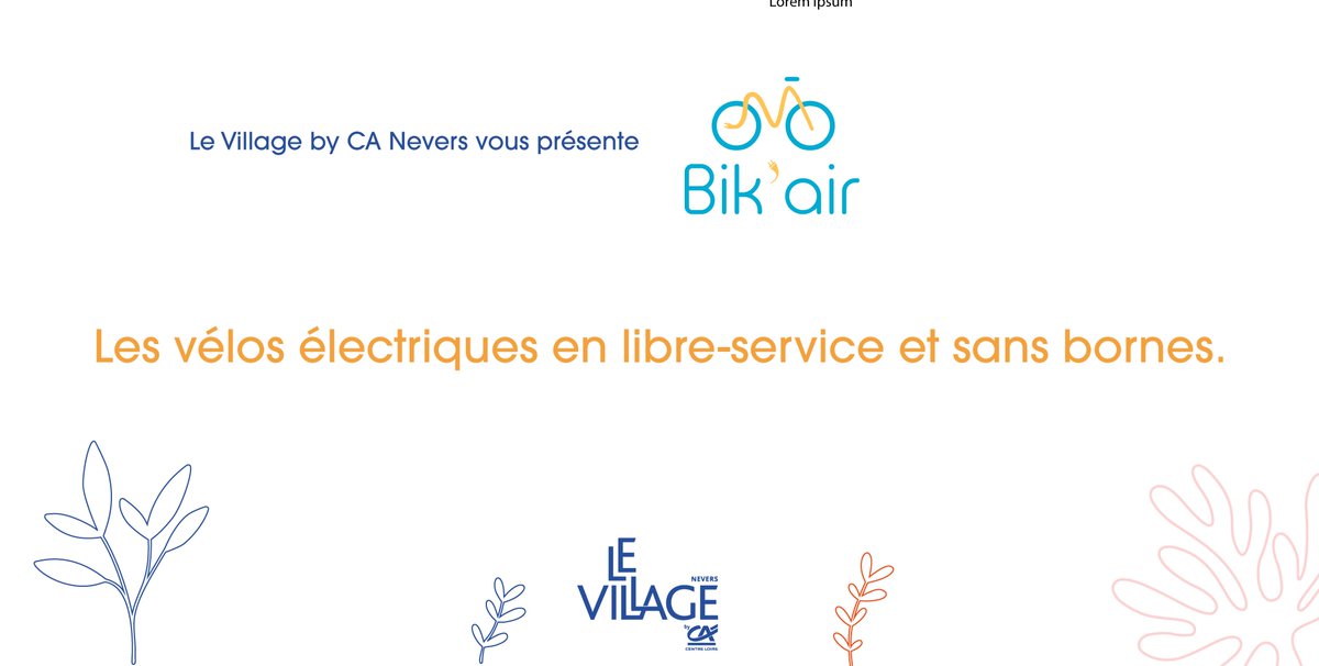 ⭐️ La #startup de la semaine : #bikair.
La start-up a intégrée Le Village by CA Nevers en mars 2020. 
L'app est dispo sur l'Apple Store ou Google Play. 📱
+ d'infos : bik-air.com