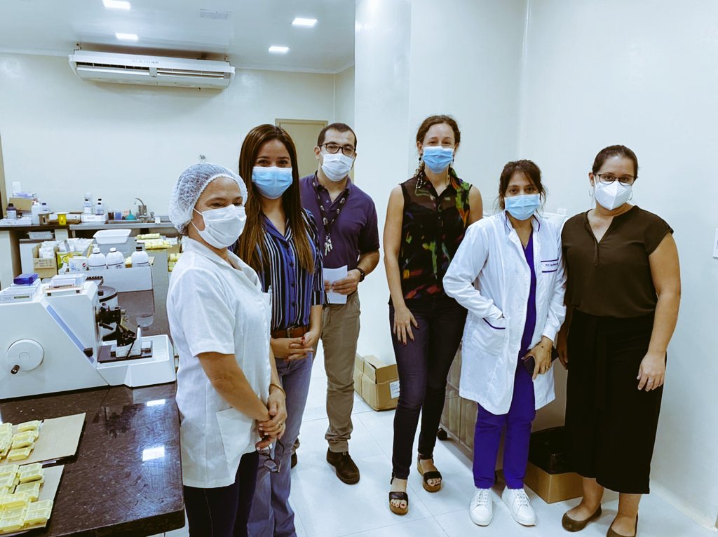 📍 Hospital Nacional de Itaugua

 Relevamiento de datos para la implementación del Sistema de Gestión de Anatomía Patológica 💻en el marco del Proyecto de Sistematización de la Información para la Vigilancia del Cáncer.

#eHealth #cancerdata #SaludDigital