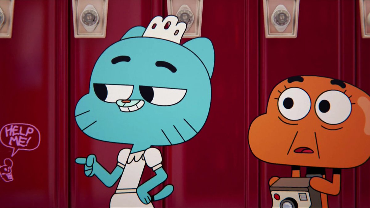 starting to realize amazing world of gumball probably had a big influence o...