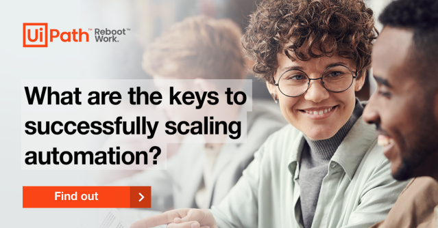 Optimize the true potential of #automation by scaling right. Several <a href="/UiPath/">UiPath</a> customers shared their tips and proven success strategies to scale your #RPA program effectively. dy.si/Tn2x9Z