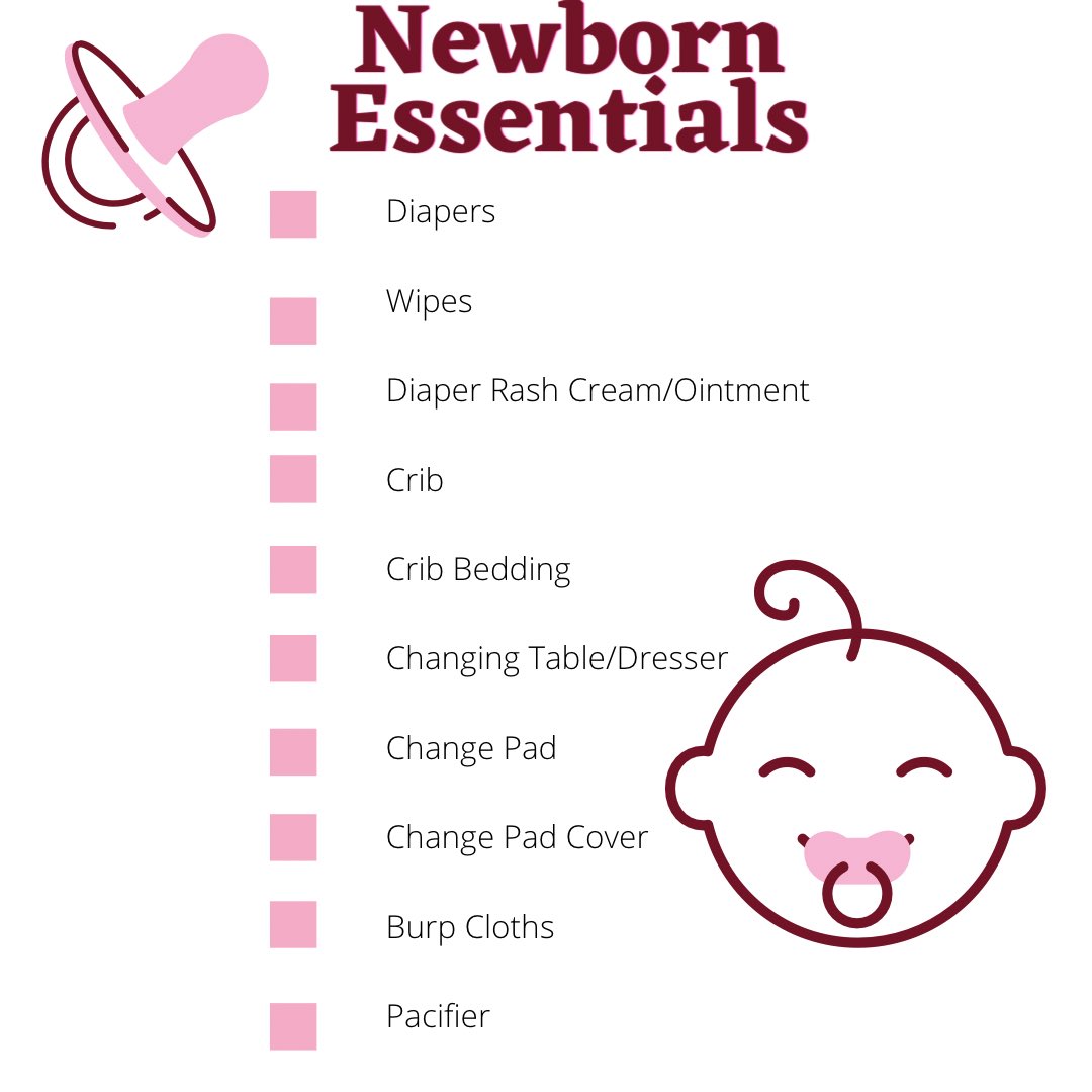 BabyEverlyBTQ's tweet photo. All things BABY! Made these essential lists to help you easily prepare your home for baby (part 1) #newbornessentials #babyaccessories #newmom #momlife #mylittleshop #crochet #handmade #girlmom #boymom #allthingsbaby #babyessentials https://t.co/ijjveYscY6
