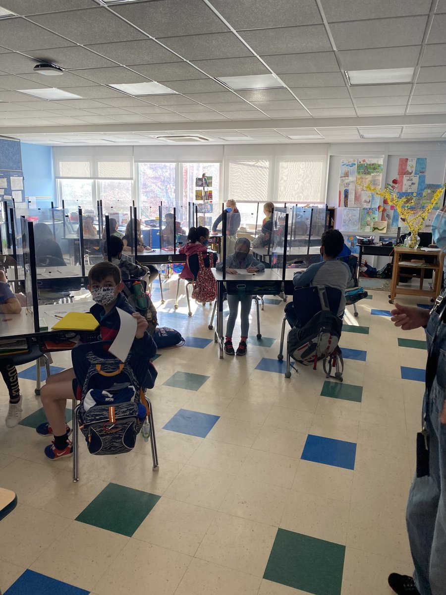CETelementary's tweet image. Back together in the classroom and enjoying our new cafeteria spaces! What an exciting day! #secondfirstday