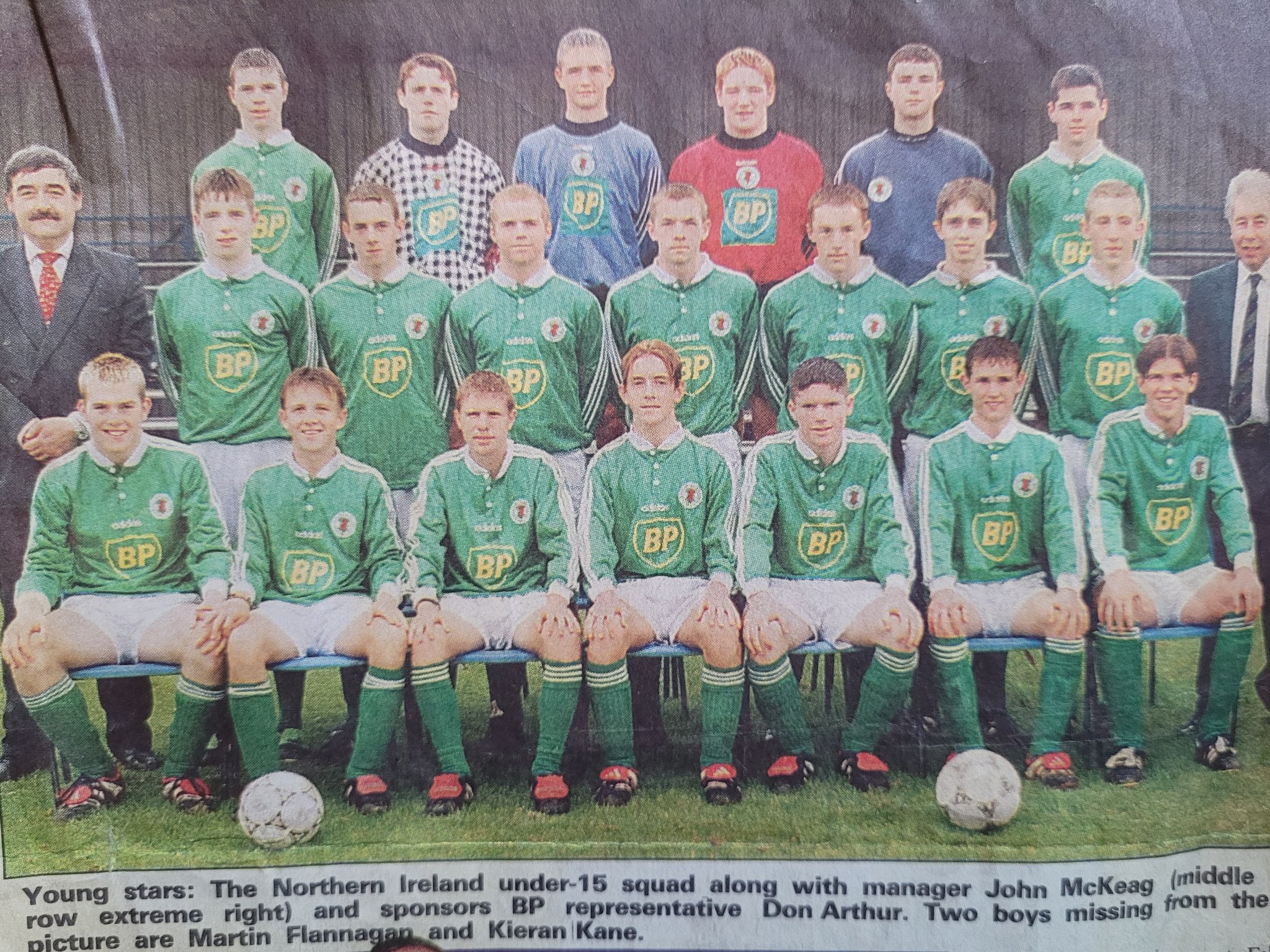 Marshall Gillespie Northernireland U15 Squad From The Mid 90 S I Think Anyone Got Any Names For Them T Co 3ktlllnmav Twitter