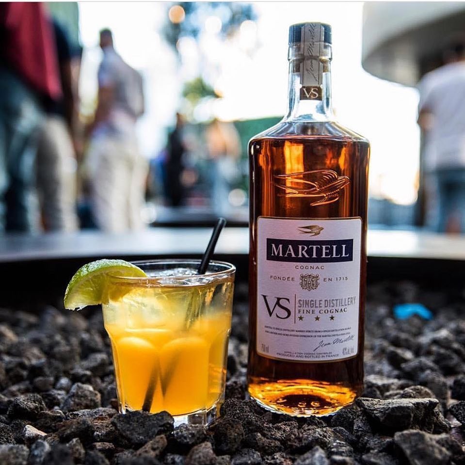 Bright and golden, easy and smooth. Just what you need from your Cognac cocktail #MartellVSSD #SelectBrandsJa