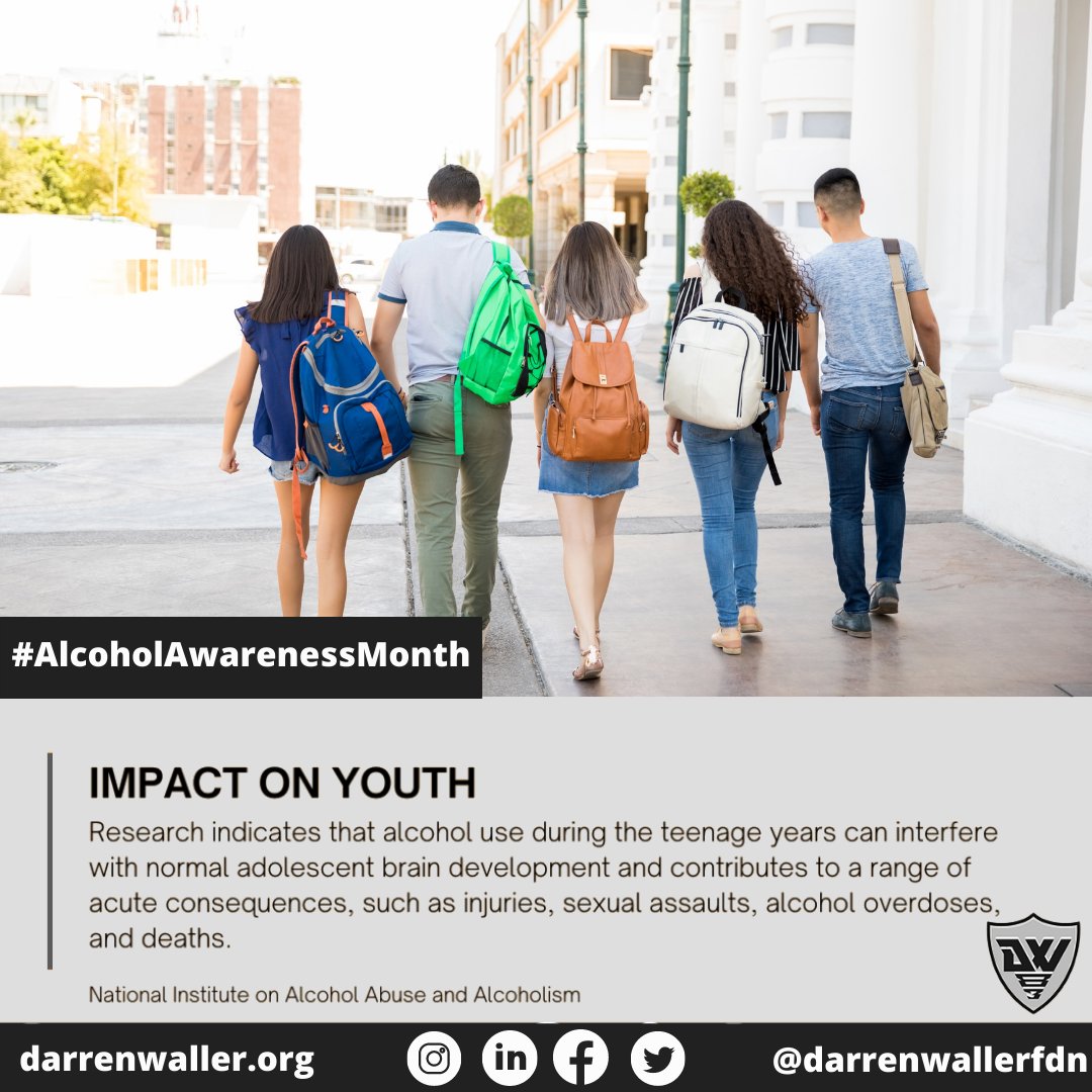 darrenwallerfdn's tweet image. Talk with your kids about underage drinking and
together take the pledge! #JointheConvo #AlcoholAwarenessMonth