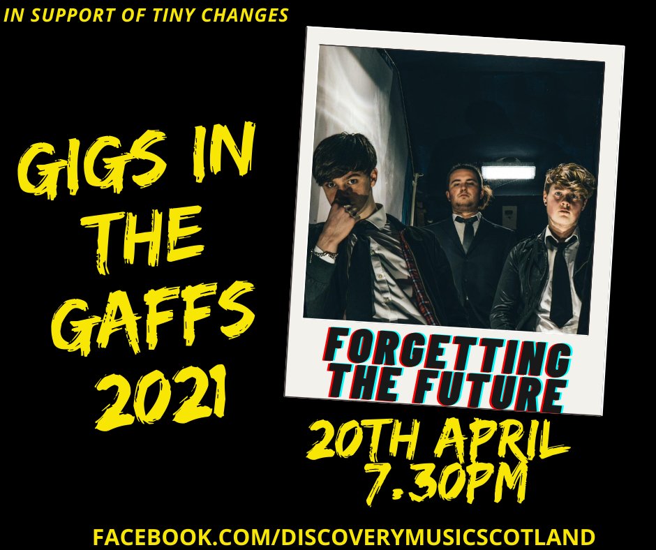 discoverymusic_'s tweet photo. Are you missing live music as much as we are?  Tune in tonight at 7:30pm for @forgetting_the live set in support of @tinychanges🕺 https://t.co/rtuVlAakFu