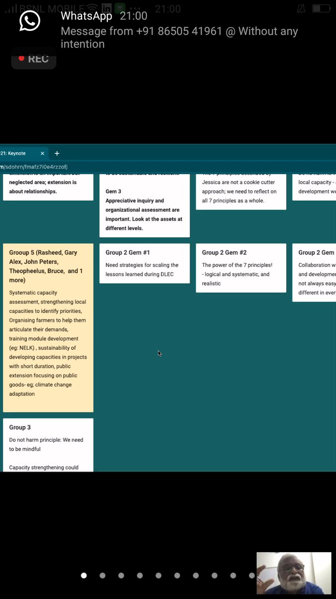 MaheshIVRI's tweet photo. #Padlets was something new for me, effectively used to sumup the discussions @DLEC_COP Convening. #DLEC2021 #FutureExtension https://t.co/nLtgAXQiIu