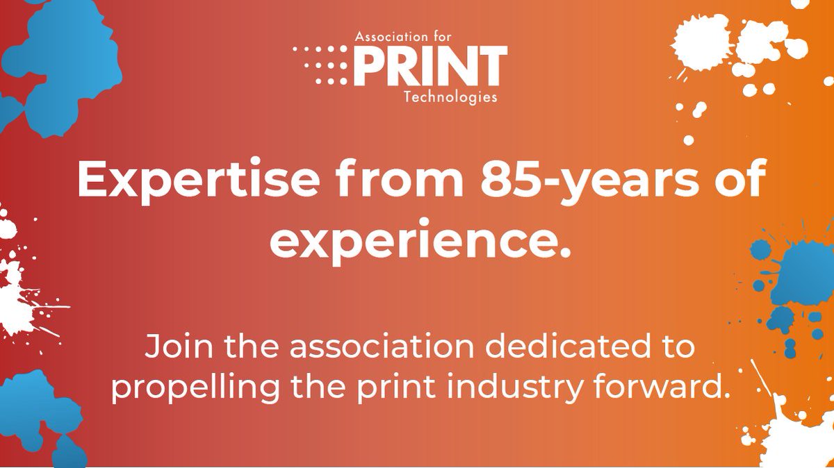 Let our history speak for itself. Become a member of #APTech today for access to the #PRINT industry's top events, MasterClasses, resources, and networking opportunities.

Learn more and join here: ow.ly/rEdG50Etk3o