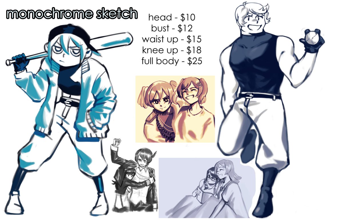 [Emergency Commissions]
my dad lost his job so money is tight right now?its a struggle to pay for college tuition so i could really use some help...!
more info here: https://t.co/DX2hL14HWm
#commissionsopen #emergencycommissions 