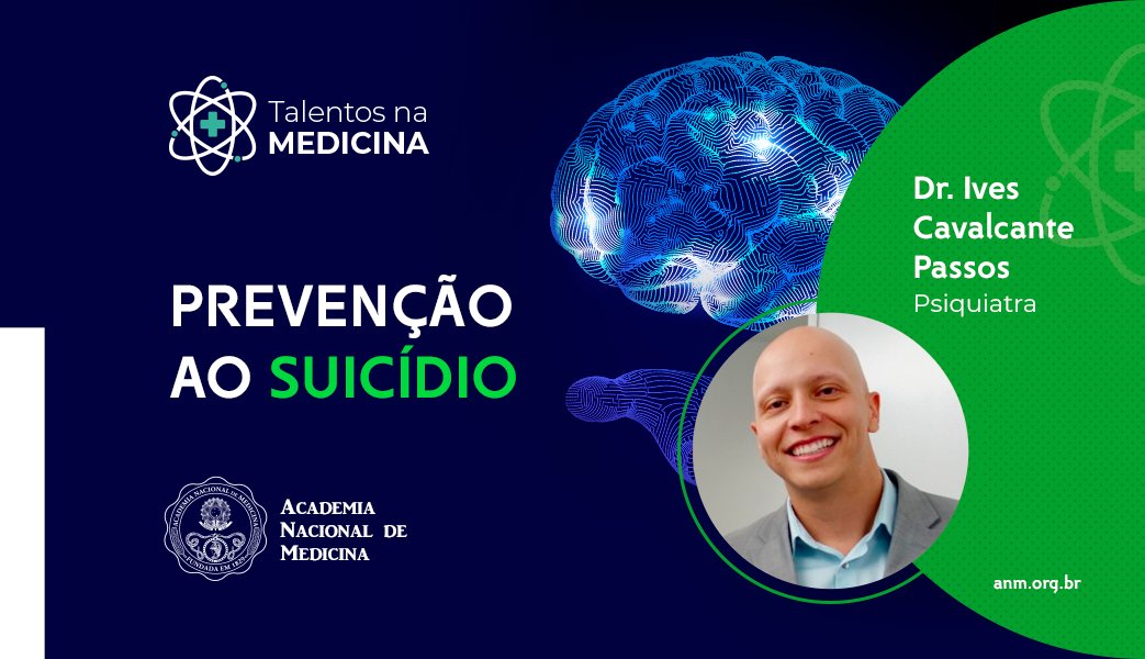 Prever tentativas de suicídio utilizando técnicas de inteligência artificial foi o objetivo do JLM, Ives Cavalcante Passos, em artigo publicado no Psycological Medicine. Para saber mais, pubmed.ncbi.nlm.nih.gov/33441206/