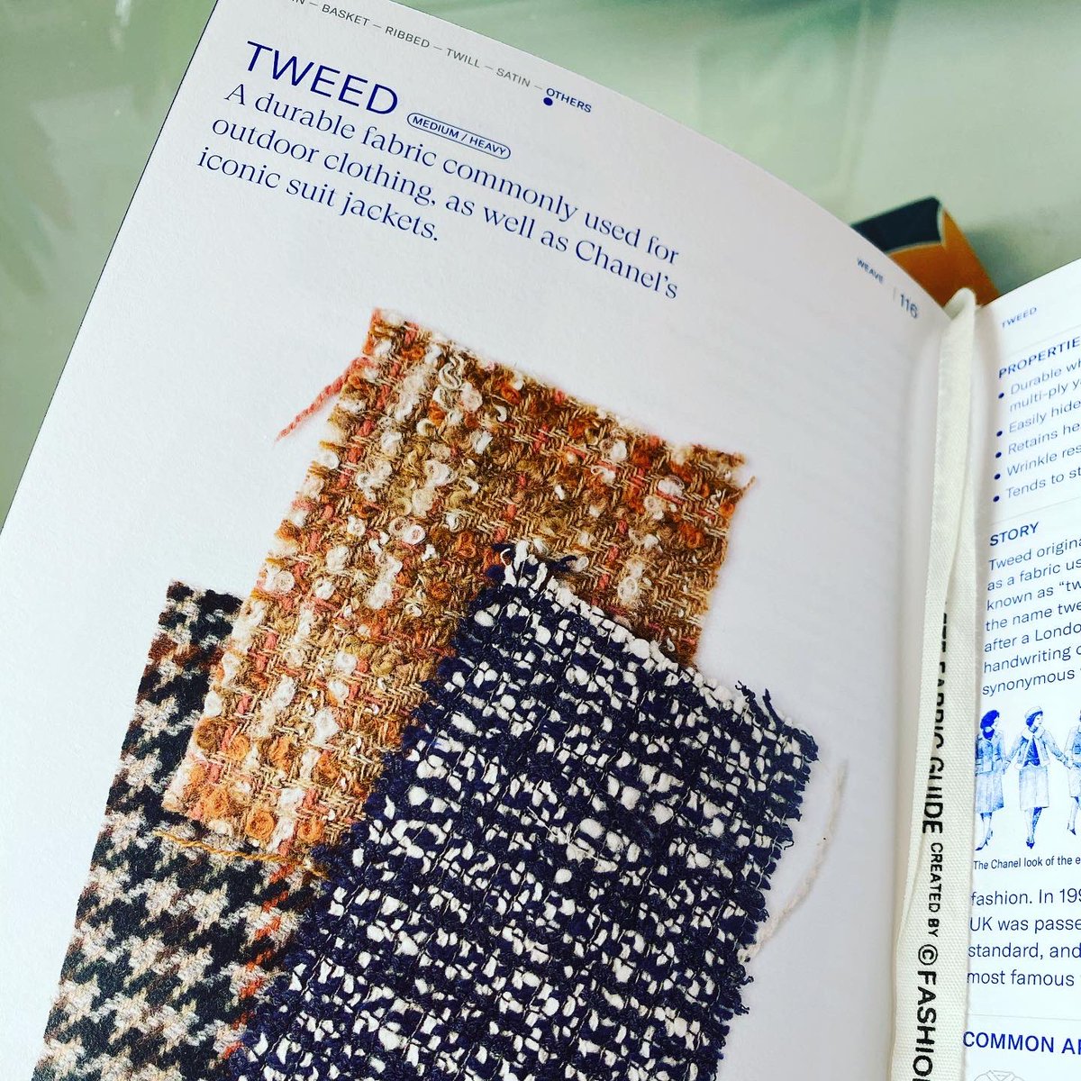 cardifffashion's tweet photo. Finally got my hands on the @fashionarybook Textilepedia! It didn’t disappoint 😃 #fashionary #textilepedia #fashionbook #greatbookcovers https://t.co/706IPQytdE