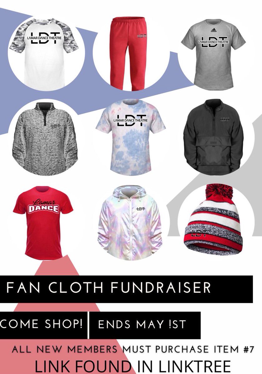See something you like? Click the link  to purchase and support LDT! fancloth.shop/UHVDN