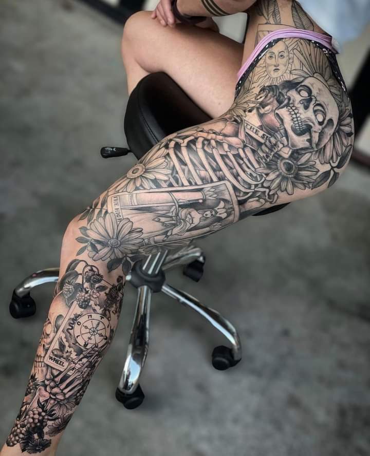 My leg sleeves by jimmyirons Perth Western Australia : r/tattoos