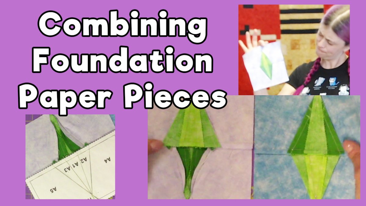 quiltoni's tweet photo. Ready to learn a more advanced technique of Foundation Paper Piecing with a FREE pattern?  That is what this weeks YouTube is all about!

https://t.co/v4Trb9fScL

#fpp #foundationpaperpiecing #sims #sewing #quilting #easysewing #easyquilting https://t.co/Jah0izcyfa