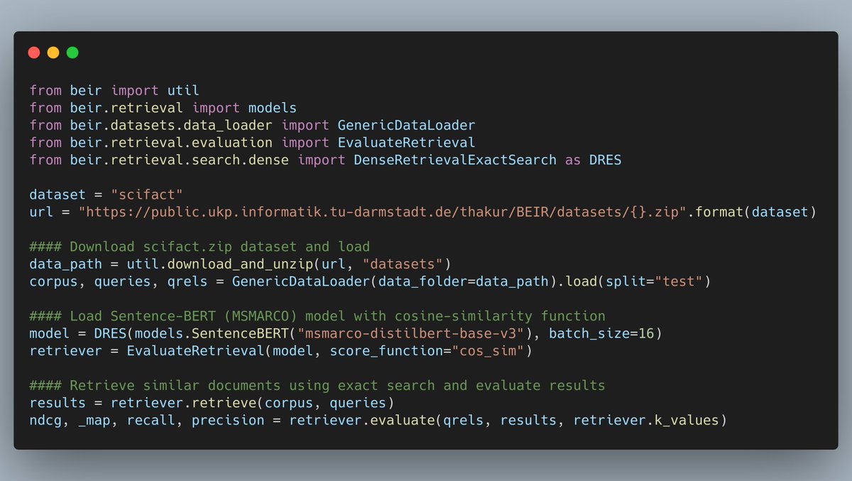 beirmug's tweet photo. 🚨New paper alert 🚨
🍻 BEIR: a heterogeneous benchmark for IR. 17 datasets, 9 tasks with diverse domains. 9 SOTA retrieval models evaluated in a zero-shot setup.

 w/ @Nils_Reimers @arueckle @abhesrivas, IG at @UKPLab 

pdf: https://t.co/czg9S9owWm
More details, code 👇
#NLProc https://t.co/2vIbGhN6qB