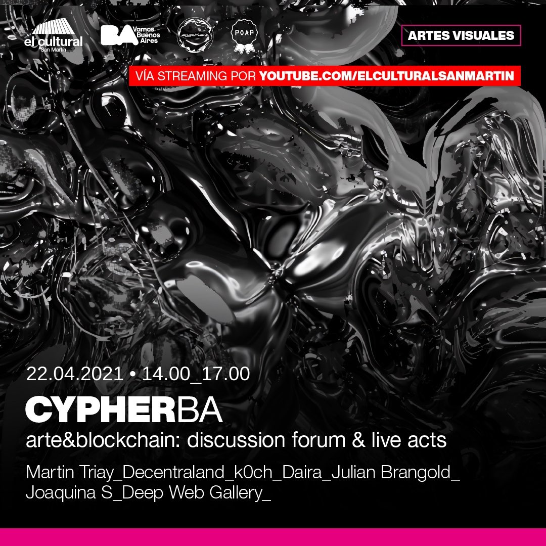 cypherba_'s tweet photo. CYPHER BA
21.04.2021
14h_
Live streaming https://t.co/apvva4MaN2 https://t.co/Pm1PSuK6dw