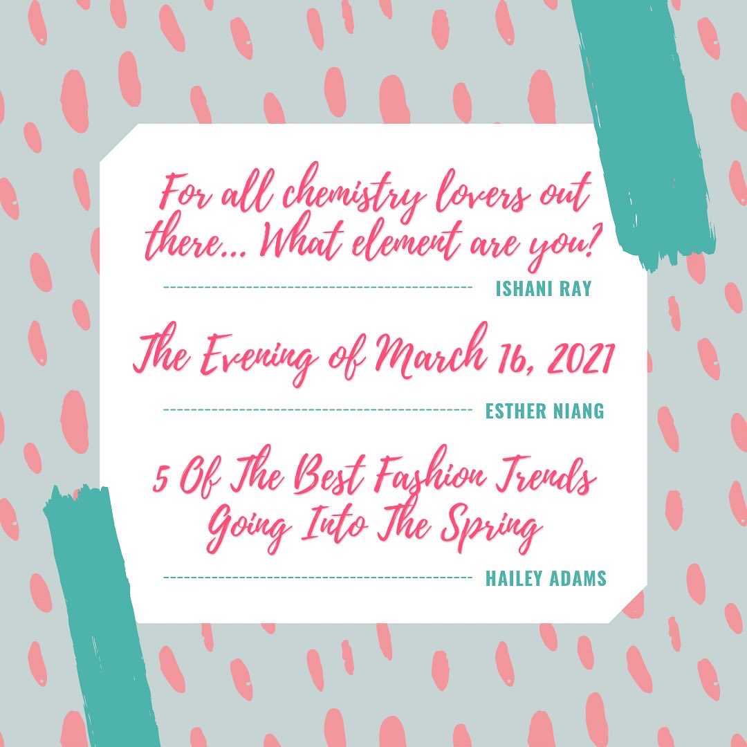Take a minute to catch up on some of our articles before our meeting tonight at 7:30!