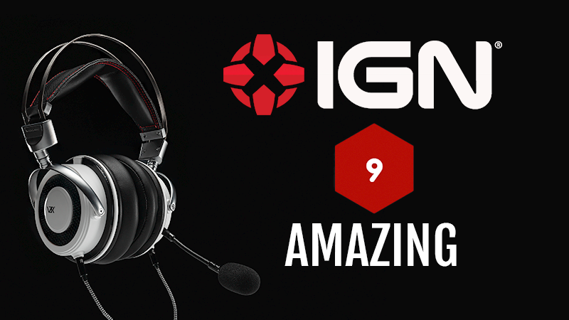 vzraudio's tweet photo. We're thrilled to share a new review that was just published from influential gaming site @IGN, where the VZR Model One scored 9/10, resulting in an extremely rare and coveted ‘AMAZING' rating! Check out the full write-up here https://t.co/jVwra4kWB6 #vzrmodelone #winningsound https://t.co/zLuaB3zG7v