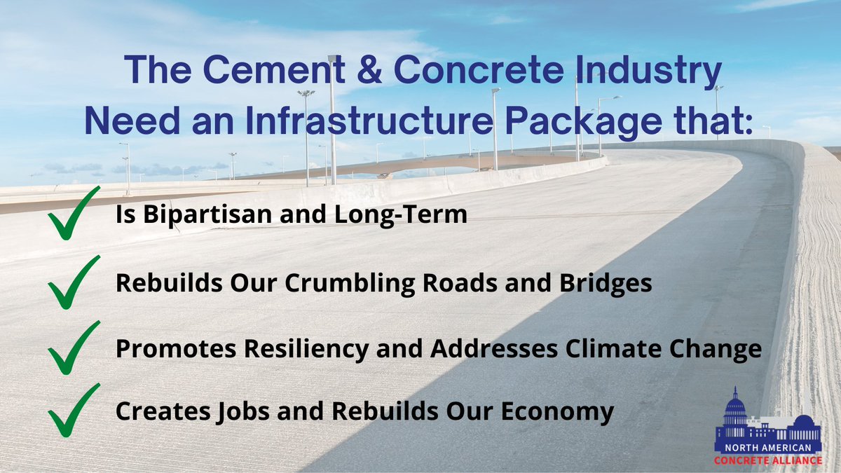 CreteKings's tweet photo. The virtual 2021 Cement and Concrete Fly-In starts today! We are very excited to meet with Members of Congress and advocate for the ready mixed concrete industry. #InfrastructureNow #Resilency #NACAFlyIn #TimeToBUILD #WeAreConcrete https://t.co/Be1najk9nC