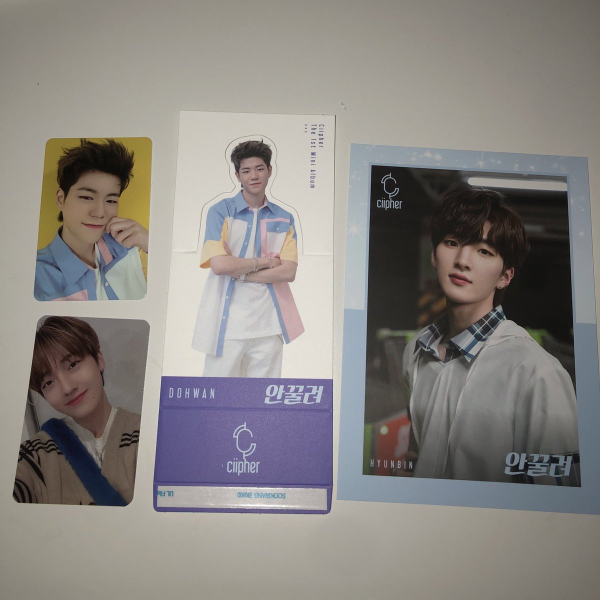 taewoongie's tweet photo. I got my ciipher album today!! 🥺 thank you for this GO!!
#pieproofs https://t.co/r34P2O8oNT