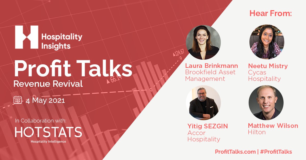 HotelMgmtMag's tweet photo. Panelists for #ProfitTalks Revenue Revival have been announced! Excited to welcome Laura Brinkmann - Brookfield Asset Management, Neetu Mistry - @cycashotels, Yitig SEZGIN - @Accor, Matthew Wilson - @Hilton & moderator, David Eisen - @hotstats. Register➡️ https://t.co/wqvpDBr51W https://t.co/QoI6jhiN7q