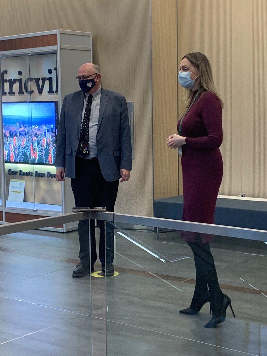 Leading by example #TestToProtect ⁦<a href="/hfxconventions/">HfxConventionCentre</a>⁩ ⁦<a href="/HealthNS/">Nova Scotia Health</a>⁩ ⁦<a href="/LisaBarrettID/">Lisa Barrett</a>⁩