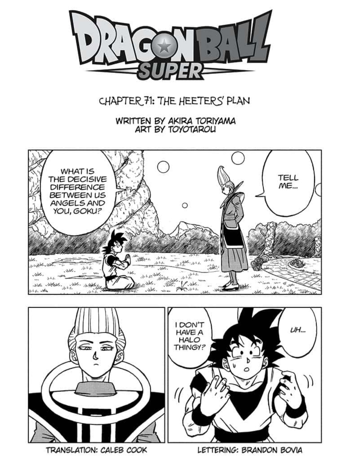 DragonBallNews on X: Dragon Ball Super Manga Chapter 71 is out