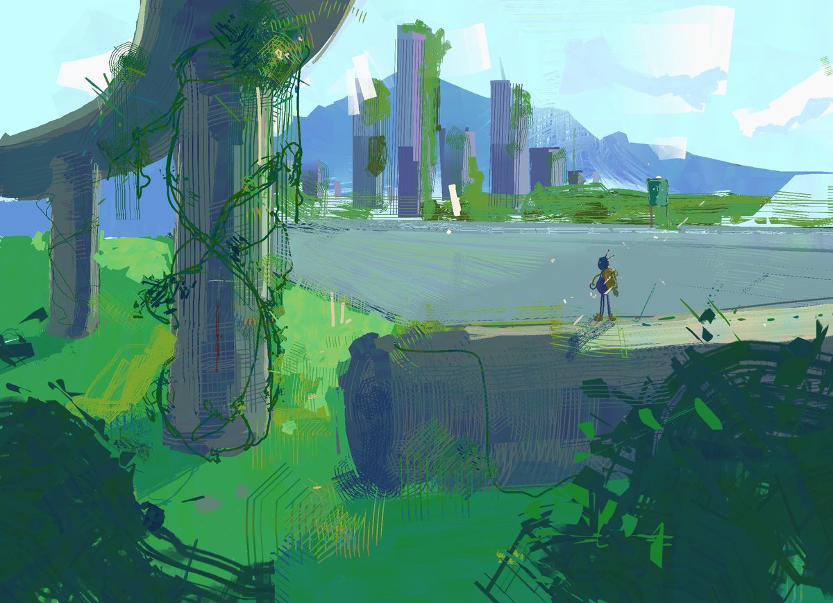 poon_isabel's tweet photo. Recent #HEAVYPAINT studies/concepts https://t.co/2plt6obDft