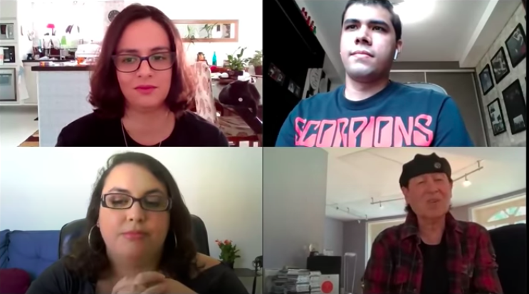 Klaus sat with the Scorpions Brazil team and five fans to answer questions on the recording of the new album during the Coronavirus pandemic, and told us some news, curiosities and a lot of laughter!

youtu.be/Wdmpetvavps