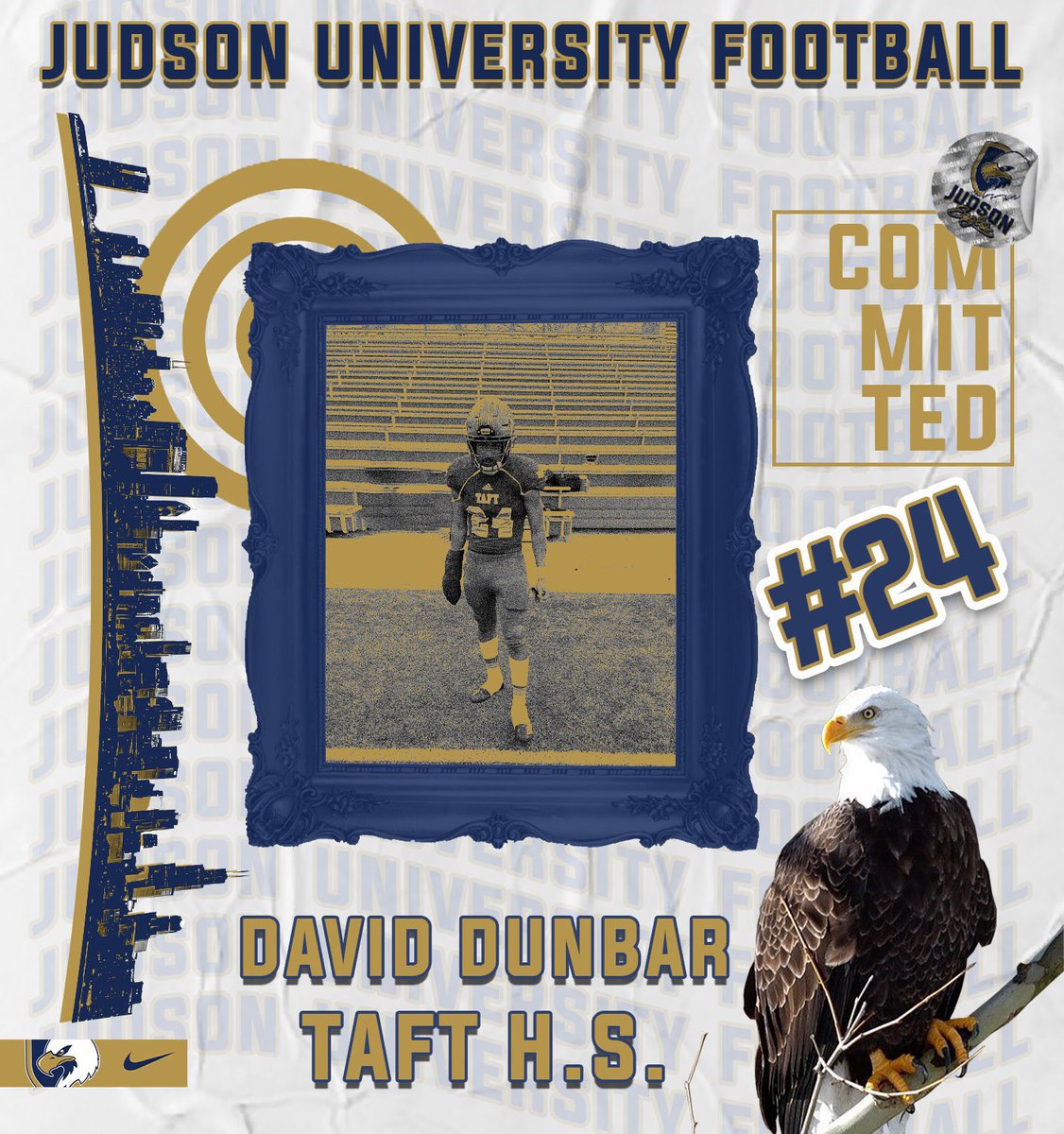 DavidDu74173055's tweet photo. Thank you lord🙏🏾 @CoachPapJudsonU @TaftFootballChi https://t.co/lH2kgJssyA