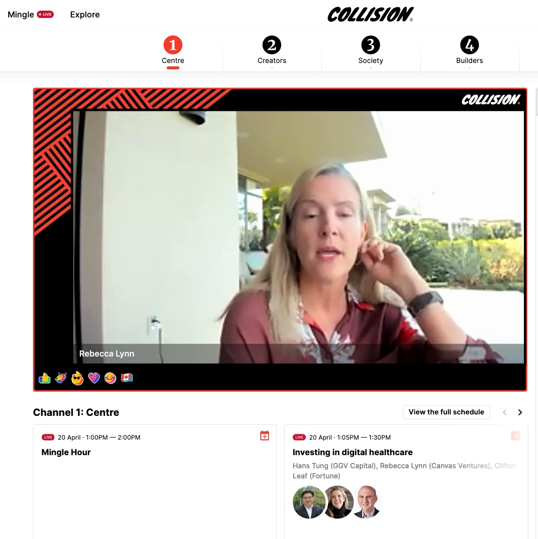 Great to hear <a href="/VCRebecca/">Rebecca Lynn</a> at #collision say #RemoteCare has huge potential especially with simple #devices - like our <a href="/MoviWear/">MoviWear</a> #AI #5G ready #NurtureWatch. #MedTech #Senior