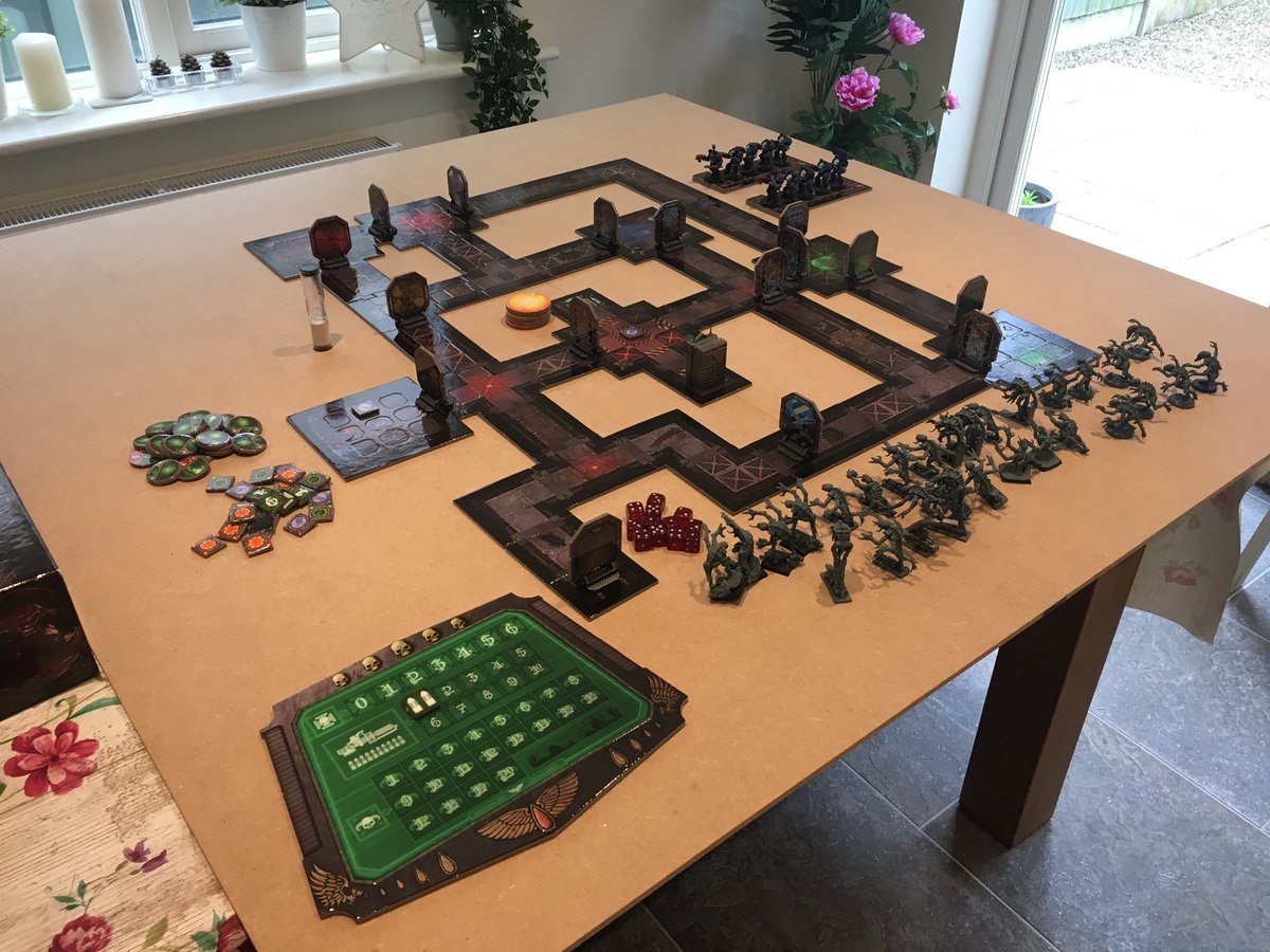 tomjmegan's tweet photo. Ultramarines Space Hulk Duty &amp; Honour Campaign - Mission One. Ready to purge some Xenos! #SpaceHulk #WarhammerCommunity #virtualwargaming https://t.co/hayyNaAohF