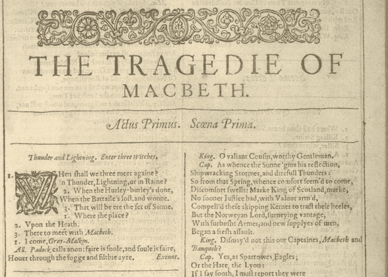 DeSotelleStudio's tweet photo. Today in theatre history:

1611-first known performance of Shakespeare's "Macbeth" at The Globe, recorded by Simon Forman

https://t.co/xVNbWkMD4H

#nyctheatre #indietheatre #Shakespeare #TheBard #Macbeth #SimonForman #TodayInHistory #theatrehistory #TheGlobe https://t.co/3qhGLOGe1W