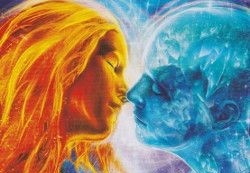 Инь ян близнецовое пламя. Близнецовые пламена фото. Близнецовое пламя убегающий. Мужчина и женщина энергия. Слияние мужской и женской энергии.