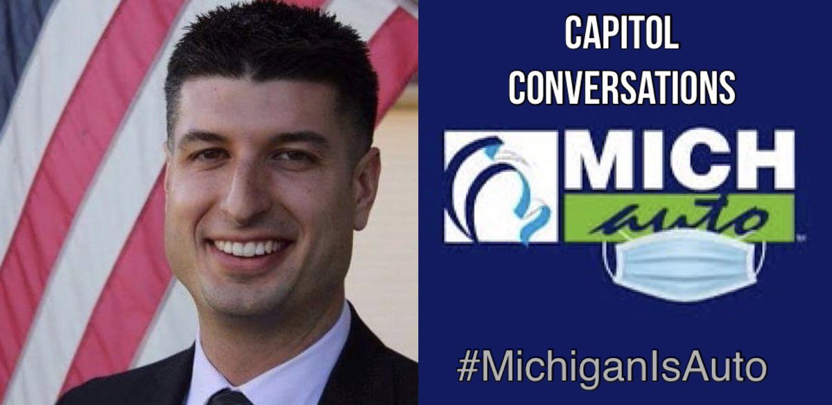 Thank you to @SenTomBarrett @MISenate for talking with @DENSOinNA @Toyota @StellantisNA @Dykema for our @MICHauto #CapitolConversations today. #MichiganIsAuto