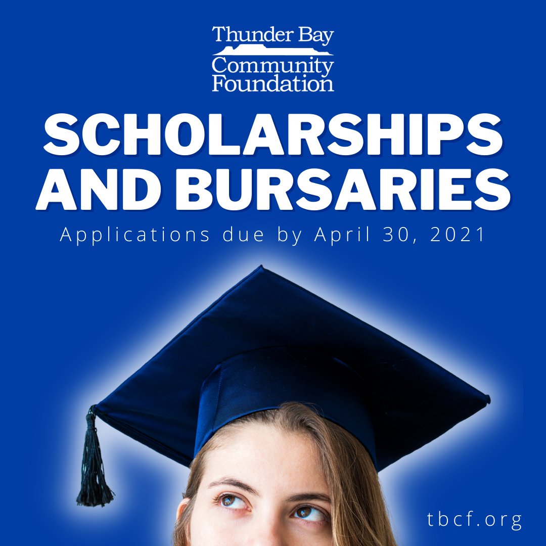 Graduating high school students, don't miss out on this opportunity! Each year, the Thunder Bay Community Foundation awards deserving students with scholarships and bursaries totaling almost $100,000 🥳🎓
To learn more information or to apply, visit tbcf.org/pages/view/stu…