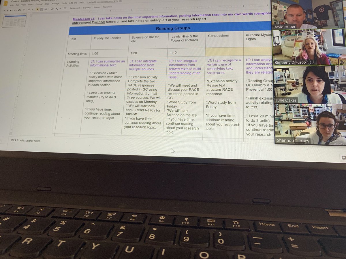Two favorite parts of my day. Seeing our staff learn together, share ideas, and work together to benefit all kids. #coaching #collaboration <a href="/KimDiFusco/">Kim DiFusco</a> <a href="/miss_erinsexton/">Erin Sexton</a> <a href="/S_Tierney33/">Shannon Tierney</a> #sssct #ContinousImprovement
