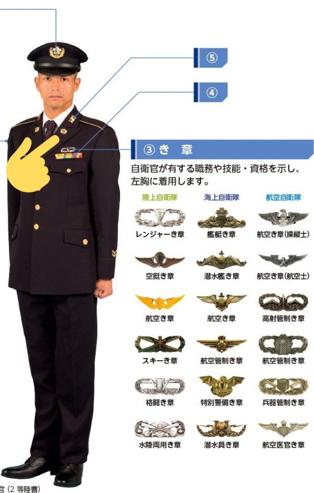 陸上自衛隊 レプリカ 米軍制服 階級 技能 レンジャー - 個人装備